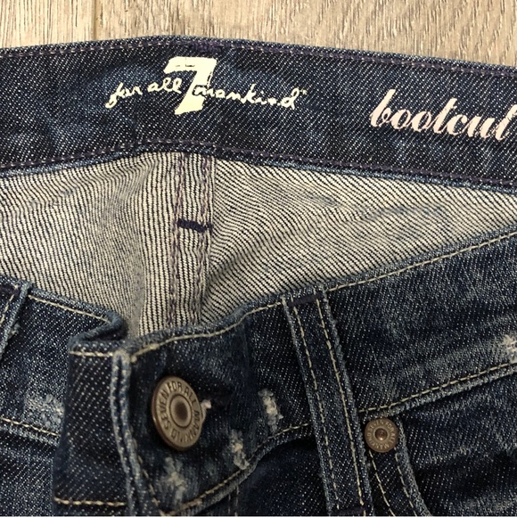7 for all Mankind Jeans, Bootcut, Sz 29 - Picture 6 of 11